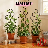 UMISTYDREAMC9 Plant Trellis, Plastic Rustproof Garden Climbing Frame,  Support for Potted Vines Hone
