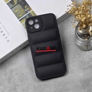 iphone 15 iphone 15 Plus iphone 15 Pro iphone 15 Pro Max Case Macaron Black Motif Pillow Case iphone