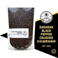 Hai Hyang | 100% Pure Sarawak Black Pepper Coarse Crushed 200g 400g | Lada Hitam Kasar Hancur Asli H