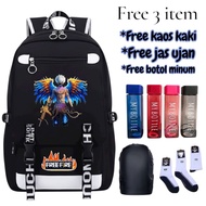 Free Fire Backpack - Free Fire Gaming Backpack - Free Fire Children's School Bag - Free Fire Charact