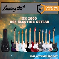 Livingston FH-2000 Stratocaster HSS Electric Guitar, Roasted Maple Fretboard ( FH2000 FH 2000 )