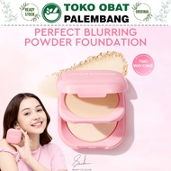 GLAD2GLOW PERFECT BLURRING POWDER FOUNDATION two way cake TWC PRIMER SKIN TINT FOUNDATION MAKE UP BB