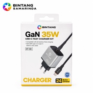 CHARGER WITH CABLE PD TYPE C TO TYPE C 35W TITANIUMBINTANG BT-88