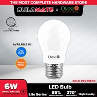 Buildmate x OMNI LED Lite Light Bulb A50 6W LLA50E27-6W