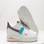 Factory Casual Low-Top Air Force No. 1 Putian First Layer Cowhide Obsidian AF1 Men Women Brown Pure 