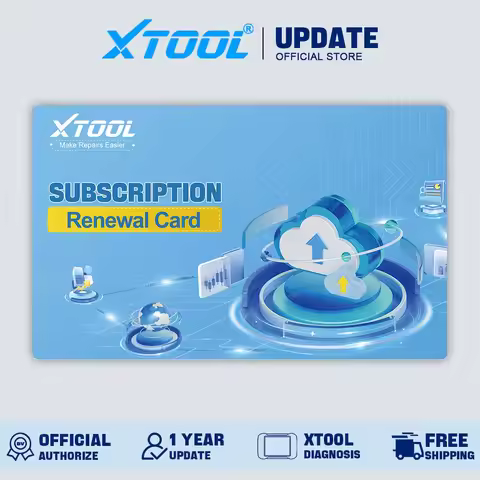 XTOOL Official X100PAD PLUS X100PAD3 X100PAD3 SE IK618 X100 MAX Key Programmer One Year Update Fee