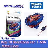 Original Takara Tomy Beyblade-X Starer Bxg-18 Barcelona Ver. 1-60A Metal Coat