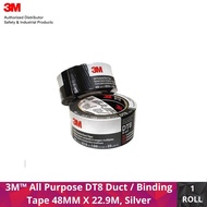 All Purpose  DT8  Duct / Binding Tape 48MM X 22.9M (0.8MM), silver