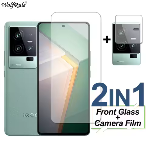 Tempered Glass For ViVo IQOO 11 11S 12 Screen Protector HD Protective Phone Camera Lens Film For ViV