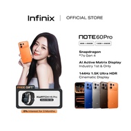 [NEW] Infinix NOTE 60 Pro 5G Smartphone 8/12+256GB | Snapdragon 7s Gen 4 | 144Hz 1.5K AMOLED Display