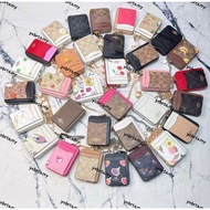 C0058 C1885 C6303 CR971 CU403 CU404 CP467 Zip Card Case Zipper Card Holder Wallet coin purse Coin Ba