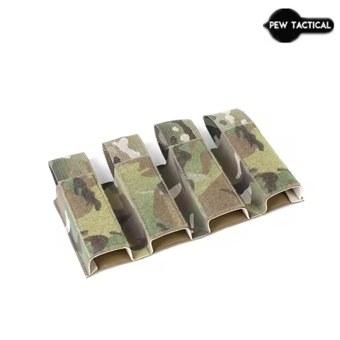 PEW TACTICAL FERRO STYLE Turnover - Quad SMG Large DOPE The Slickster AIRSOFT MAG MP7 MPX UMP45 EVO 