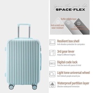 Space-Flex Colorful Luggage Bag Hardcase Luggage For Student Large Capacity Beg Travel Luggage Hand 