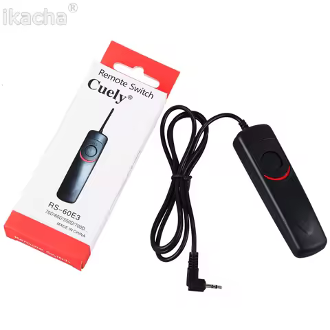 RS-60E3 Remote Shutter Release Control Cord for Canon 500d 450d 700D 650D 550D 60D 600d G1X G15 G12