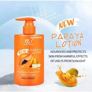 SYY DW Papaya Lotion W/ Gluta Acid And Papaya Extrad 300ml new arrival body lotion