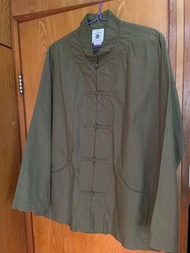 Goopimade 孤僻 x Oldsoil 軍綠色尼龍馬褂 行褂 外套 Commuter Dharma Shirt Oldsoilism Gorpcore 機能風