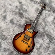 Gibson Les Paul Jazz Guitar Flowers Inlays Fretboard รู้สึกเรียบลื่นสบายระดับสูงระดับมืออาชีพ