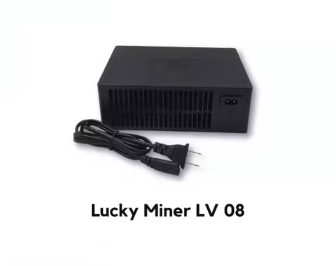 Bitcoins Miner Lucky Miner 4.5TH/S Solo Miner LV08 SHA-256 Asic Chip Low Noise Lottery Crypto Miner 