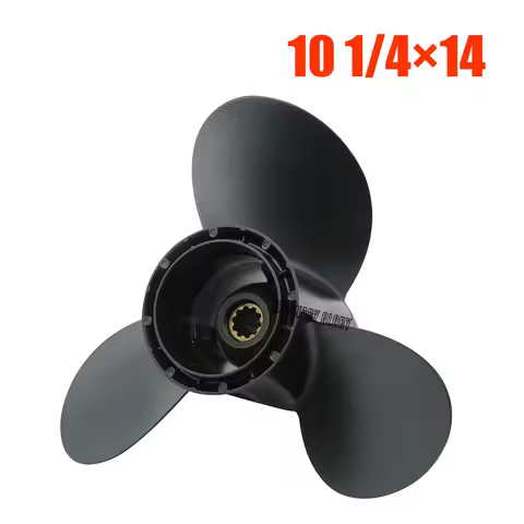 Propeller 10 1/4x14 For Suzuki Outboard Motor 20hp 25hp 30hp Boat Engine Aluminum Screw 10 Spline 58