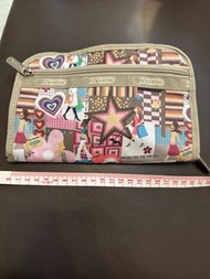 LeSportsac 彩色印花長夾