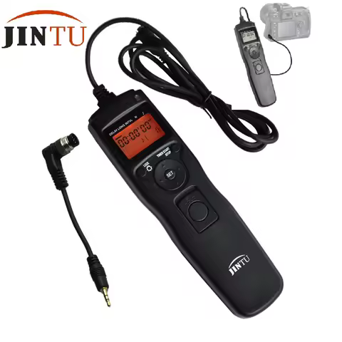 JINTU LCD Time intervalometer Timer Remote Control N1 Shutter Release Kit for NIKON D800E D800 D700 