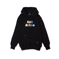 Goster Hoodie Pull Up - Hatred Black
