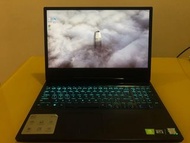 (二手水貨) DELL G7 7590 i7-8750H 8G 256-SSD NA RTX 2060 6GB 15.6" 1920x1080 144Hz 電競本 95%