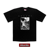 HITAM Black Band T-Shirt | Fugazi - Fugazi Album | Milosmiles