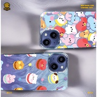 Realme 5/5i/C3/7i/C17/C25/C25S/C12/Narzo 50A/C51/C67/C31/C33/C53/Note 50/C55 BT21 Feather Case - KPO
