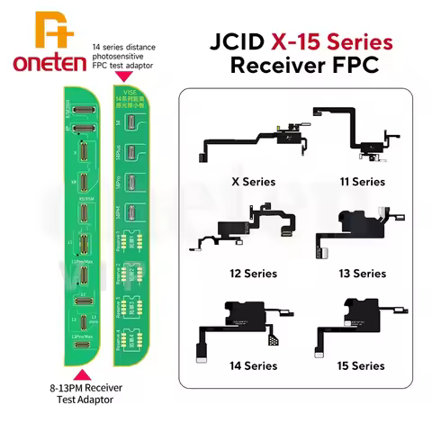 JCID V1SE V1S Pro JC Receiver FPC Ear Speaker Flex Cable for iPhone X 11 12 13mini 14 15 PM Face ID 