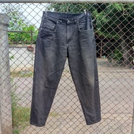 Vintage Jeans 90s Gap Denim Black Made in USA Baggy Fit