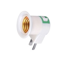 E27 Switch Lamp Holder Adapter Plug Socket