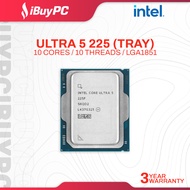 Intel Core Ultra 5 225 Processor | 10 Cores, 10 Threads | LGA1851 (Tray Unit)