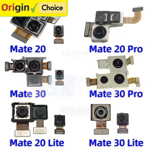 Front Camera / Rear Main Back Camera Flex Cable For Huawei Mate 20 30 20X Lite Pro 4G 5G
