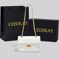 Ceekay CEEKAY Light Luxury Chain Bag High-End Bag Female 2024 Cross-Body Bag CEEKAY CEEEKAY Light Lu