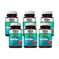 【6 Bottles】Wright Life CoQ10 & PQQ Supplement Coenzyme Q10 50mg Keep Eyes & Joints Healthy Support H