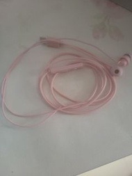 粉色type-C耳機
