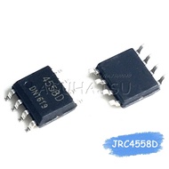 100pcs/lot JRC4558D NJM4558D JRC4558 NJM4558 4558D 4558 SOP 8