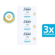 TRIPLE VALUE PACK Baby Dove Hypoallergenic pH Neutral Baby Bar Soap Rich Moisture 75g for Dry Skin