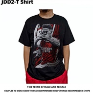 Viktor Gyokeres Arsenal The Gunners Print T Shirt Classic Heart Hand Celebration Pose Red Black Brus