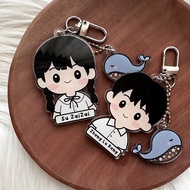 GANTUNGAN Acrylic Keychain Acrylic Cdrama WIFTY