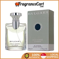 Bvlgari Pour Homme Extreme EDT for Men (50ml/100ml) [Brand New 100% Authentic Perfume FragranceCart] Eau de Toilette Bulgari Man Green Sage Grey