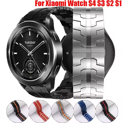 Stainless Steel Strap For Xiaomi Watch 2 Pro Metal Bracelet For Xiaomi Mi Watch S4 S3 S2 S1 Active M