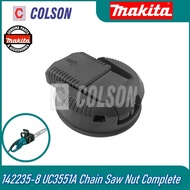 COLSON MAKITA 142235-8 UC3551A Chain Saw Nut Complete Suitable: DUC307 , DUC353 , UC4041A , UC4051A 
