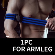 1 Pair Adjustable BFR Leg Bands Blood Flow Restriction Bands for Leg Hip Workouts