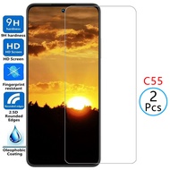 tempered glass for realme c55 protective glass screen protector on realmec55 c 55 55c safety film re