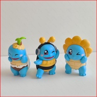 ST1 4pcs Pokemon Squirtle Action Figure Ornament Surprise birthday gift for children TS1