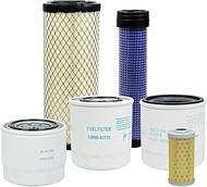 Full Service Filter Kit Suitable for Kubota L3301 & L3901 w/ D1803 Engine L3301DT L3301F Not HST TC6