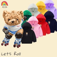 Children's Sweater Hoodie Children's Jacket Unisex Bear Lets Roll Age (1-6 yrs)
