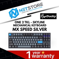 DUCKY ONE 2 TKL - SKYLINE MECHANICAL KEYBOARD MX SPEED SILVER DKON1887-PUSPDZHBS